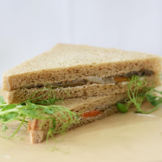 Grilled Vegetable Brown Bread Sandwich Green Cabin
